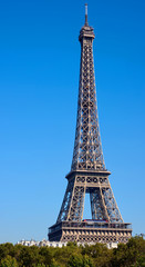 Fototapeta na wymiar Eiffel Tower at daylight
