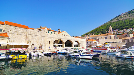 Vista de Dubrovnik, Croacia, Europa