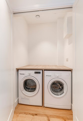 Laundry room in a house