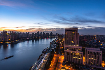 Fototapeta premium shanghai skyline