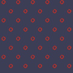 seamless pattern with oval shapes
