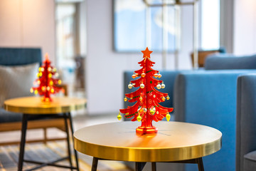 christmas tree and gifts