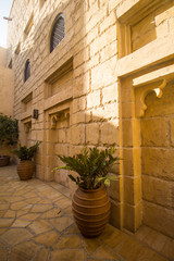 Fototapeta na wymiar streets of the old Arab city
