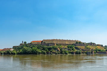 Fototapeta premium Novi Sad, Serbia May 27, 2018: Petrovaradin fortress in Novi Sad.