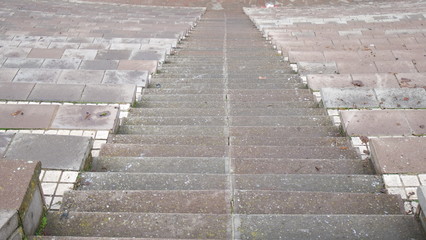 stairs  stone park Amphitheatre