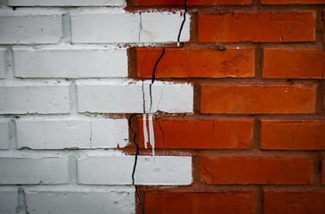 Background texture of a brick wall
