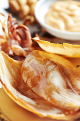 Dried grilled squid 