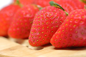 red strawberry fruit