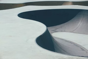 Photo sur Plexiglas Pour lui Bowl dans la vue du skate park
