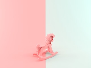 Abstract 3D Rendering Grinder