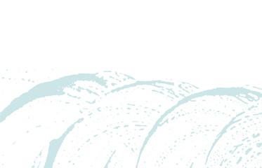 Grunge texture. Distress blue rough trace. Classic