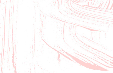 Grunge texture. Distress pink rough trace. Fantast