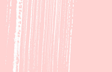 Grunge texture. Distress pink rough trace. Fresh b