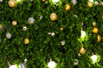 Obraz na płótnie Canvas Patterns and backgrounds of Christmas holidays, background of Christmas holidays with copy space.