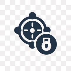 Time vector icon isolated on transparent background, Time  transparency concept can be used web and mobile