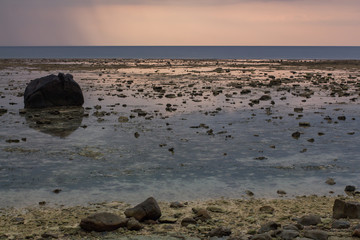 Fototapeta premium The sea in the evening in Phuket Thailand