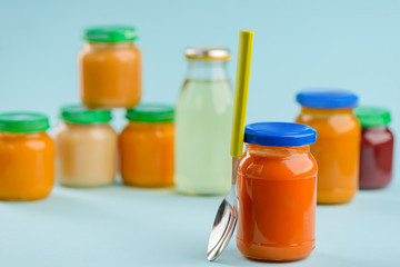 Packaged homemade food for babies