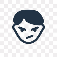 Bully vector icon isolated on transparent background, Bully  transparency concept can be used web and mobile