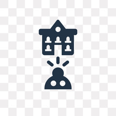 Online education vector icon isolated on transparent background, Online education  transparency concept can be used web and mobile