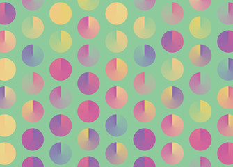 背景　壁紙　模様　グラデーション　円