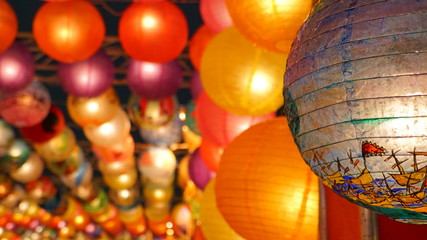 OSAKA光のルネサンス2018の台湾ランタン