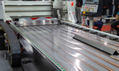 CNC horizontal sheet slotting machine, Industrial metalwork machinery