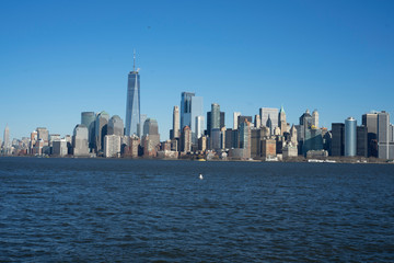 Fototapeta na wymiar New York city skyline