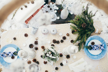 Christmas cozy place