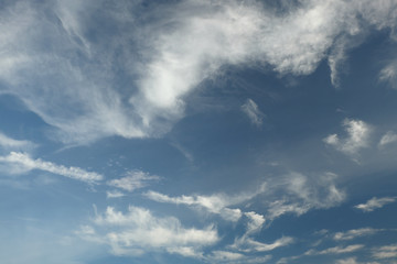 Blue Sky and clouds , nature background