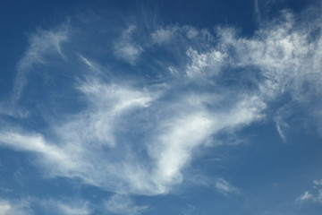 Obraz premium Blue Sky and clouds , nature background