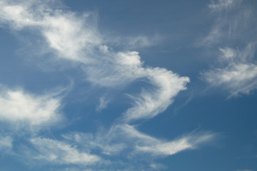 Naklejka na ściany i meble Blue Sky and clouds , nature background