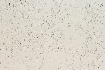 White painted particle board background. Top view, copy space, flat lay