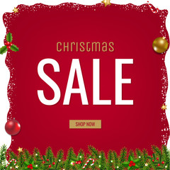 Christmas Sale Poster