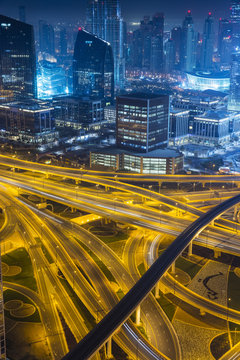 Intersection at Dubai Mall, Dubai, UAE