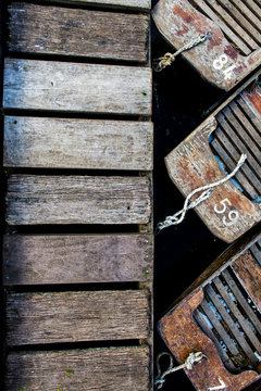 Punts, Cherwell Boathouse, Oxford, England, UK