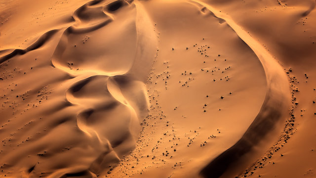 Sand Dunes of Namibian Desert