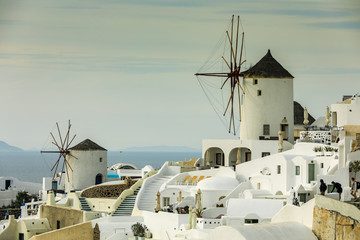 Oia auf Santorini in Griechenland