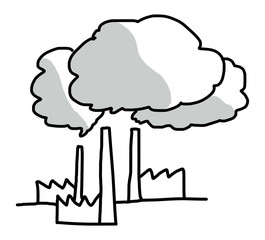Schadstoffe Ausstoss von Emissionen