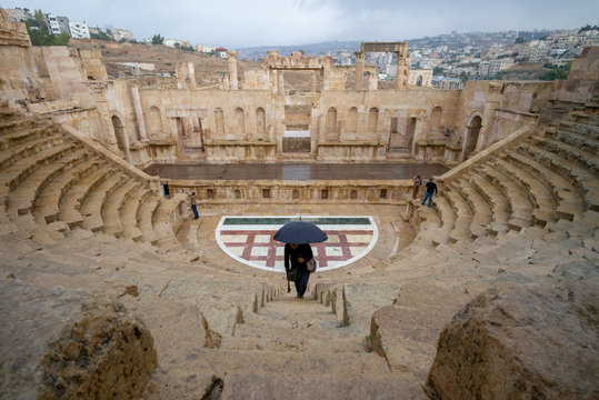 North theatre jerash