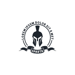 Sparta symbol for logo design inspiration - Vector