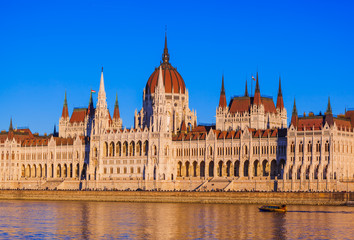 Fototapeta premium Parliament in Budapest Hungary