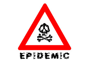 Epidemic warning sign