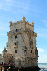 Fototapeta na wymiar Torre de Belém in Lisbon, Portugal