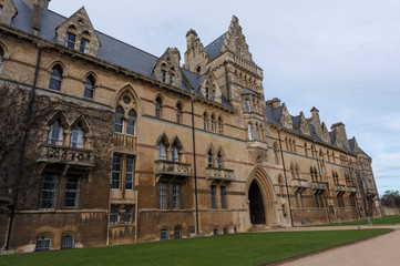 Fototapeta na wymiar Christ Church College in Oxford City