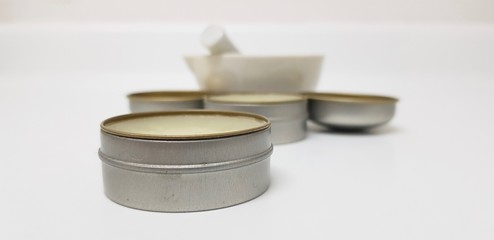 Lip balms and mortar