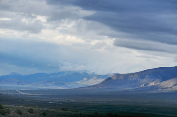 view of mountains and sky