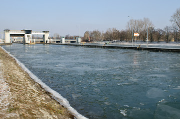 Neckarkanal in Heilbronn