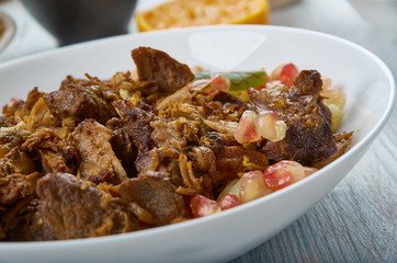 Levant Shredded Lamb Pilaf