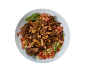Levant Shredded Lamb Pilaf