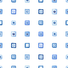 Fototapeta na wymiar Seamless pattern with squares.